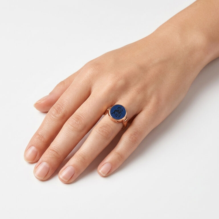 Siegelring.filigran.g.hand√√